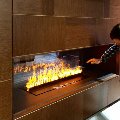 500mm Water Steam Fireplace Fake Wood Burning Three-Dimensional Flame