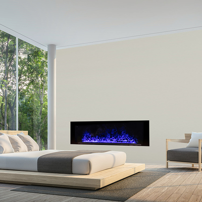 180cm Modern 3D View Electric Water Steam Fireplace Realistic Cold Flame